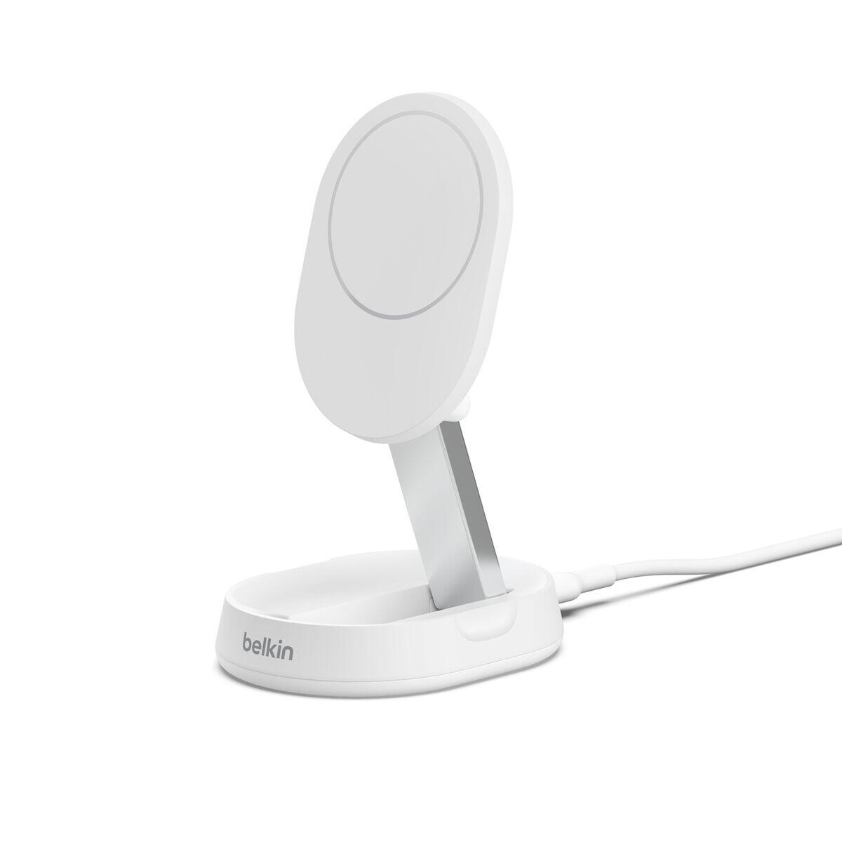 belkin Ładowarka magnetyczna BoostCharge Qi2 15W biała z PSU