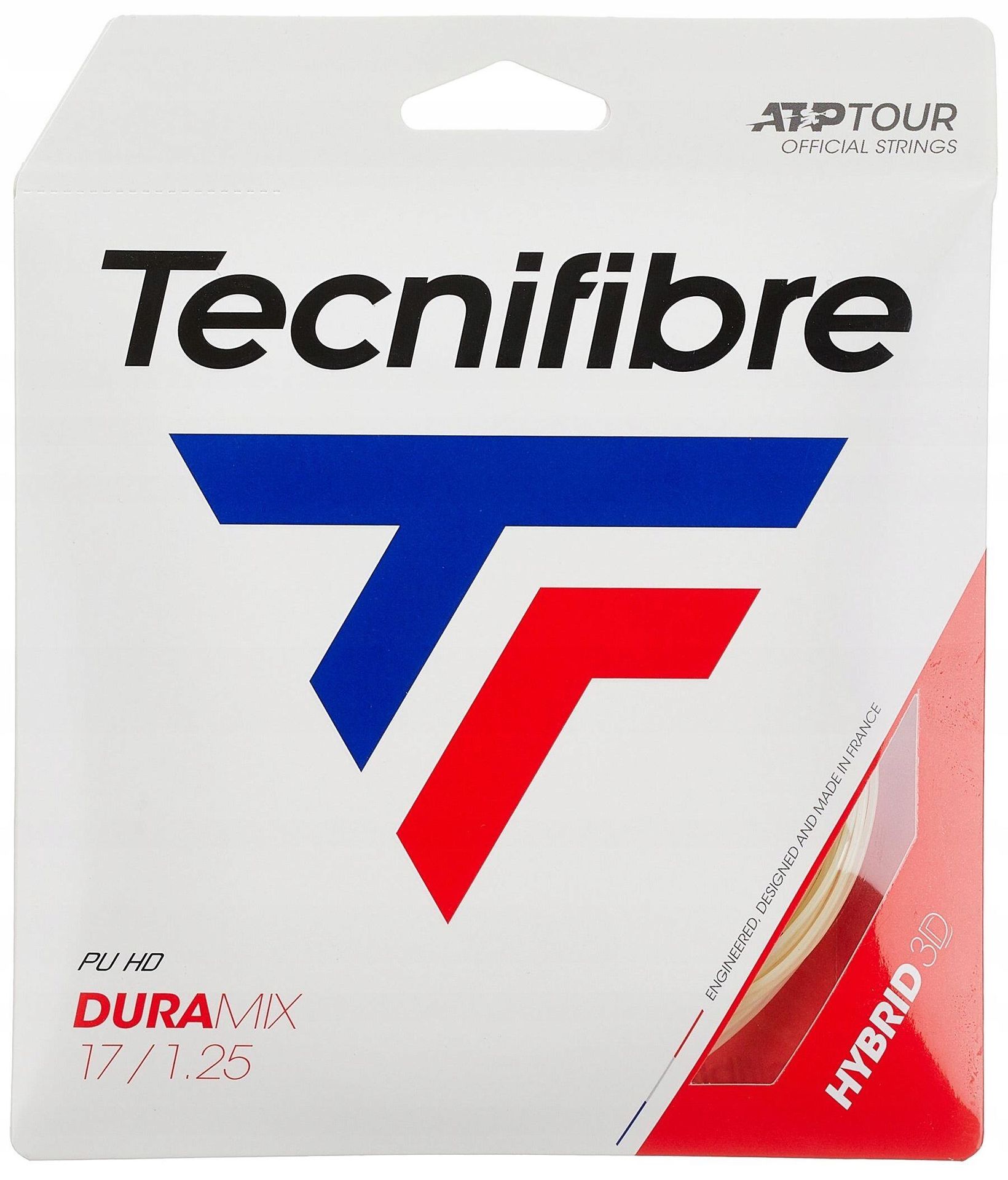 Tecnifibre Naciąg Tenisowy Duramix H.D. (12 m) - natural