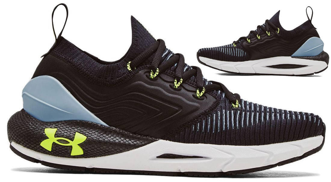 Under Armour Buty męskie HOVR Phantom 2 INKNT Black / Mississippi / High-Vis Yellow r. 44,5 3024154-005