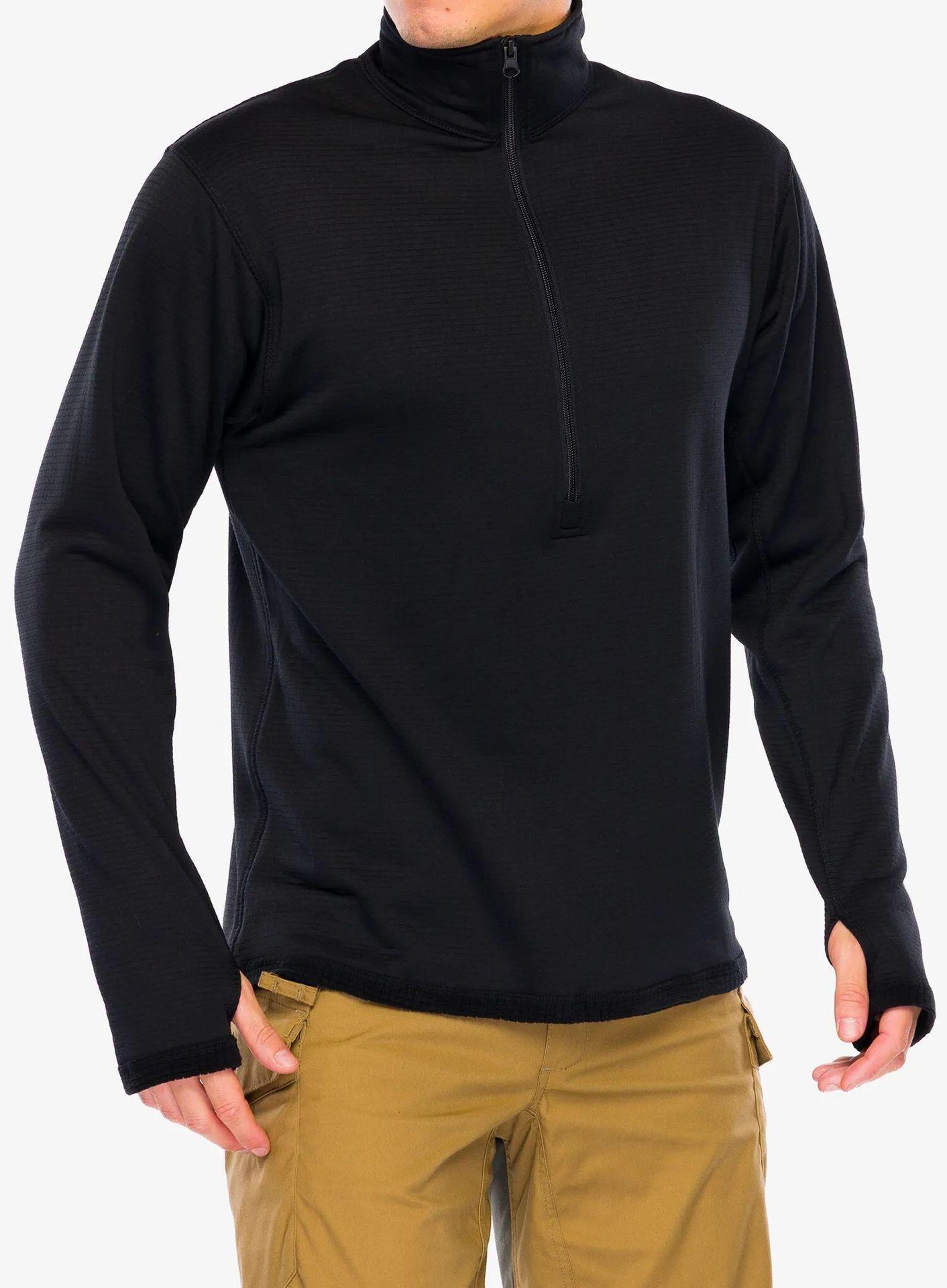 Helikon tex Bielizna (podkoszulka) US LVL 2 - Polyester - Czarny - L/Regular (BL-UN2-PO-01-B05) HE.BL-UN2-PO-01-B05