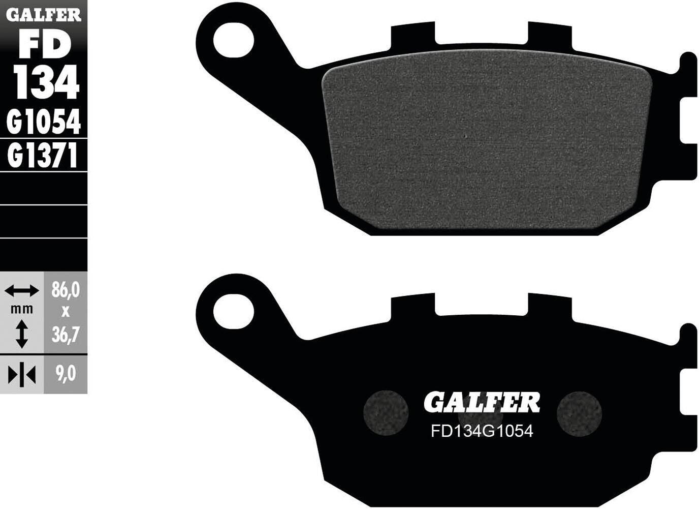 GALFER Galfer Fd134g1054 okładziny hamulcowe FD134G1054