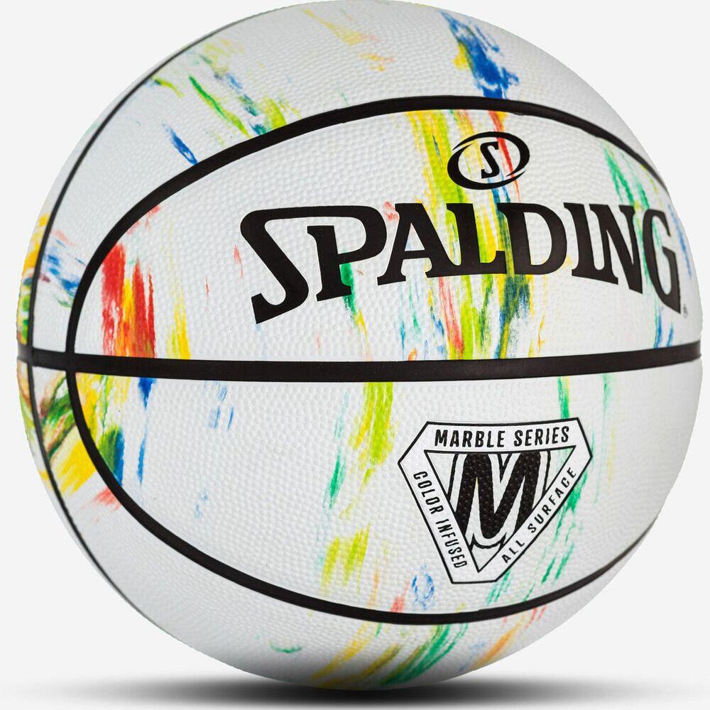 PIŁKA DO KOSZYKÓWKI SPALDING MARBLE R.7 CZARNY
