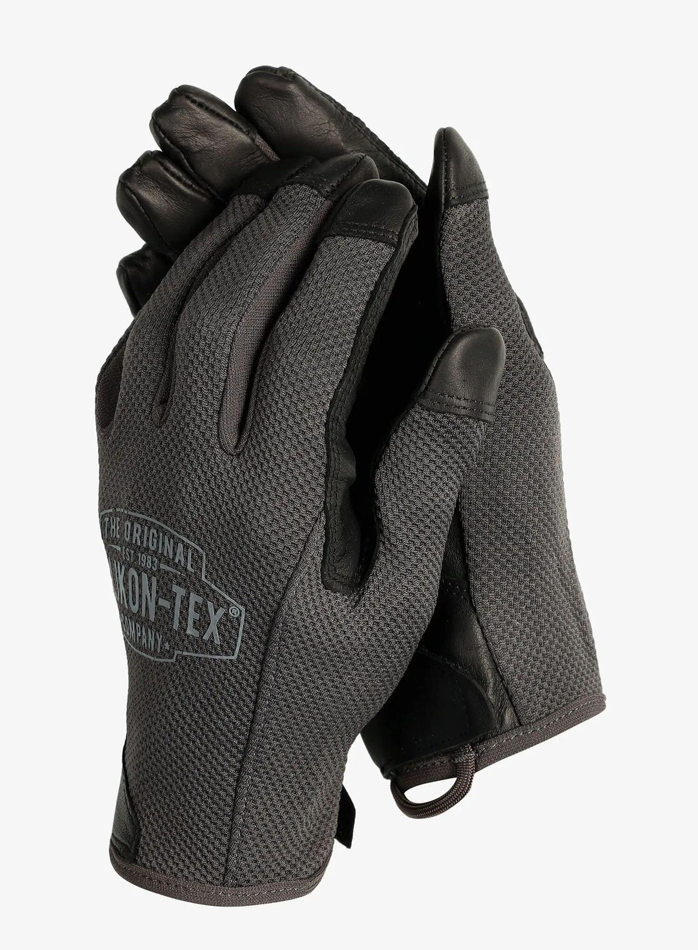 Helikon tex Rękawiczki Rangeman - Shadow Grey / Czarne A - Medium (RK-RGM-KL-3501A-B04) HE.RK-RGM-KL-3501A-B04