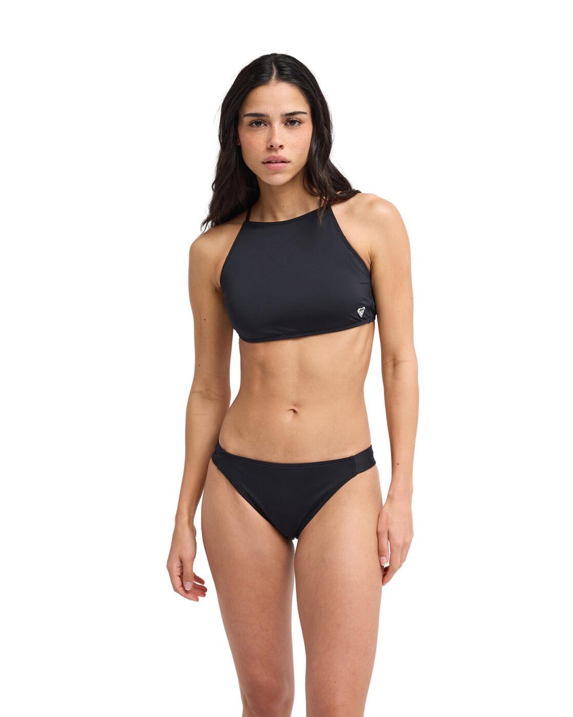 Dół bikini dla Kobiety SOLID ESSENTIALS Czarny