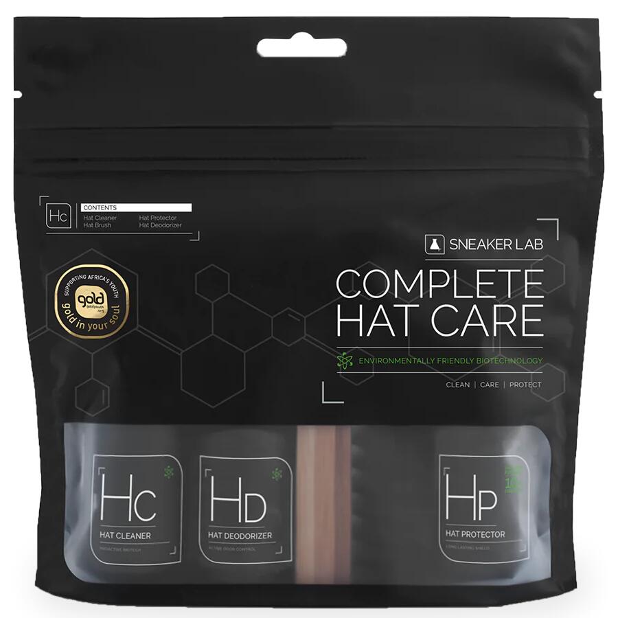 Sneaker LAB - Complete Hat Care (1x Hat Cleaner, 1x Hat Deodorizer, 1x Hat Protector, 1x Premium Brush)