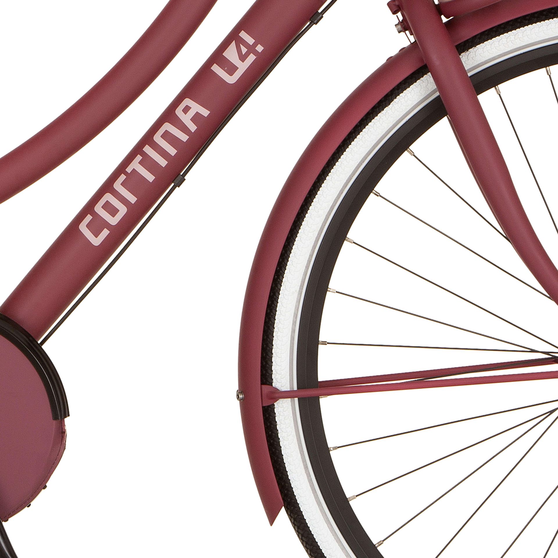 Błotnik przedni Cortina 28 U4 Transport Raspberry Matt