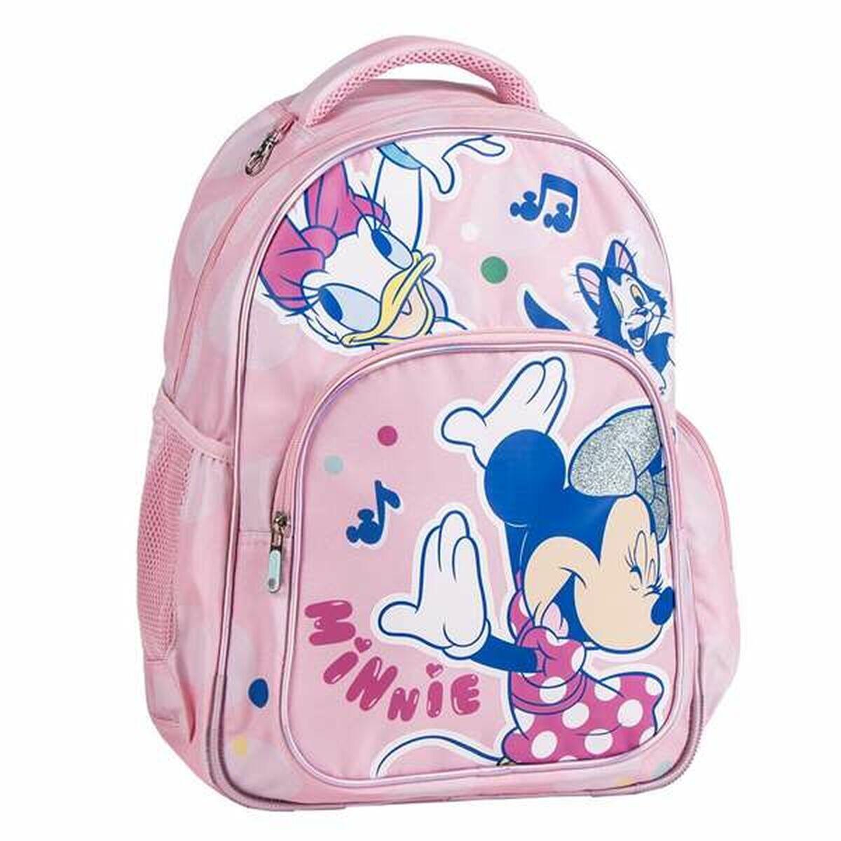 Plecak szkolny Minnie Mouse Różowy