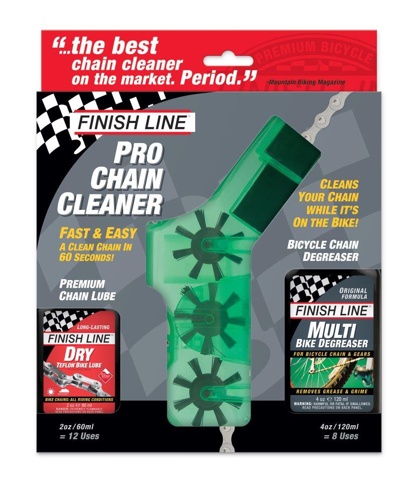 PRO Zestaw do czyszczenia łańcucha FINISH LINE Chain Cleaner / Opakowanie: 60 ml 120 ml