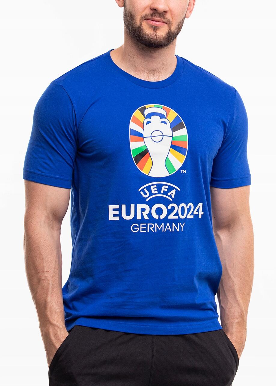 Koszulka adidas Euro 2024 Tee - niebieska