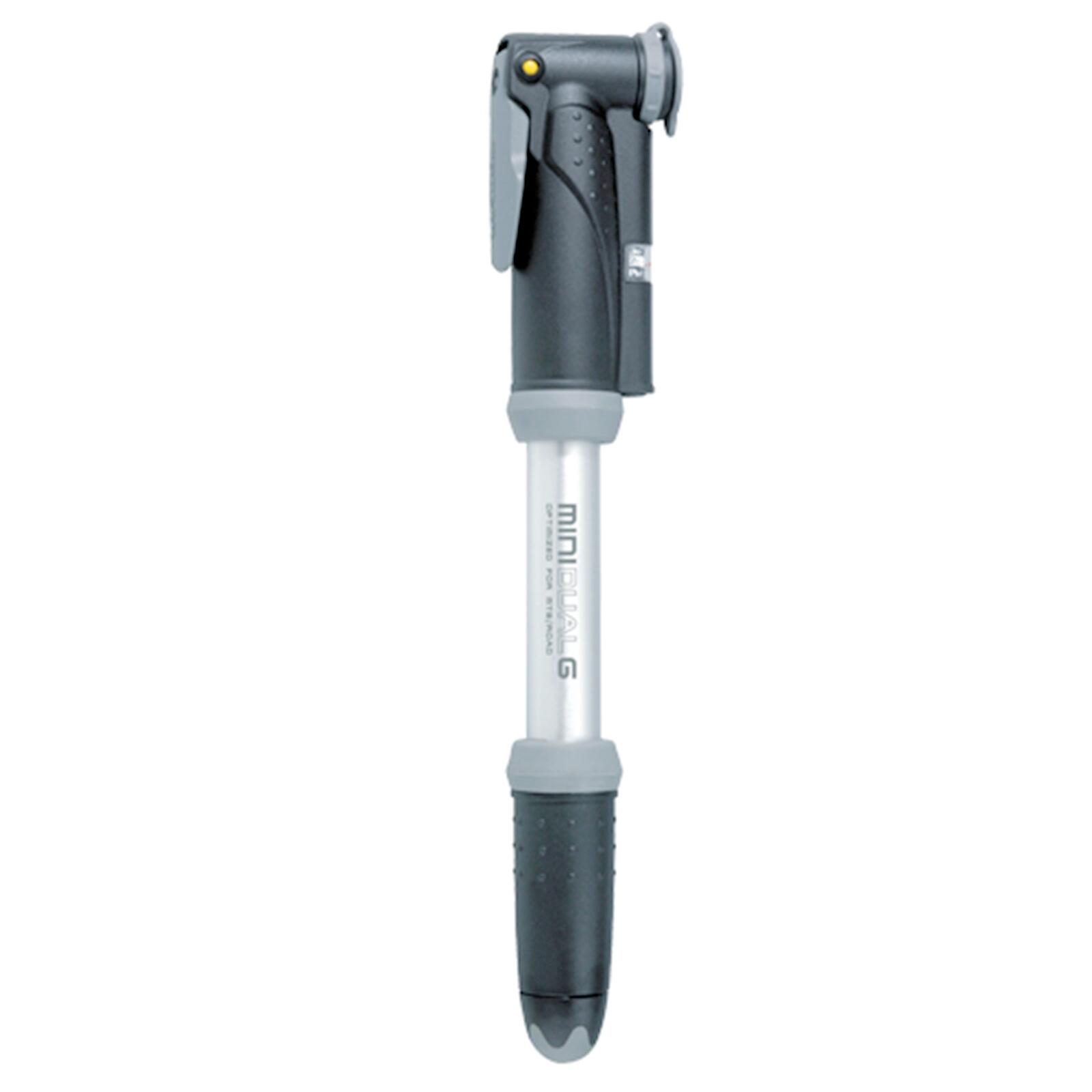 Topeak Pompka Mini Dual G czarny-srebrny T-TMMB-2G