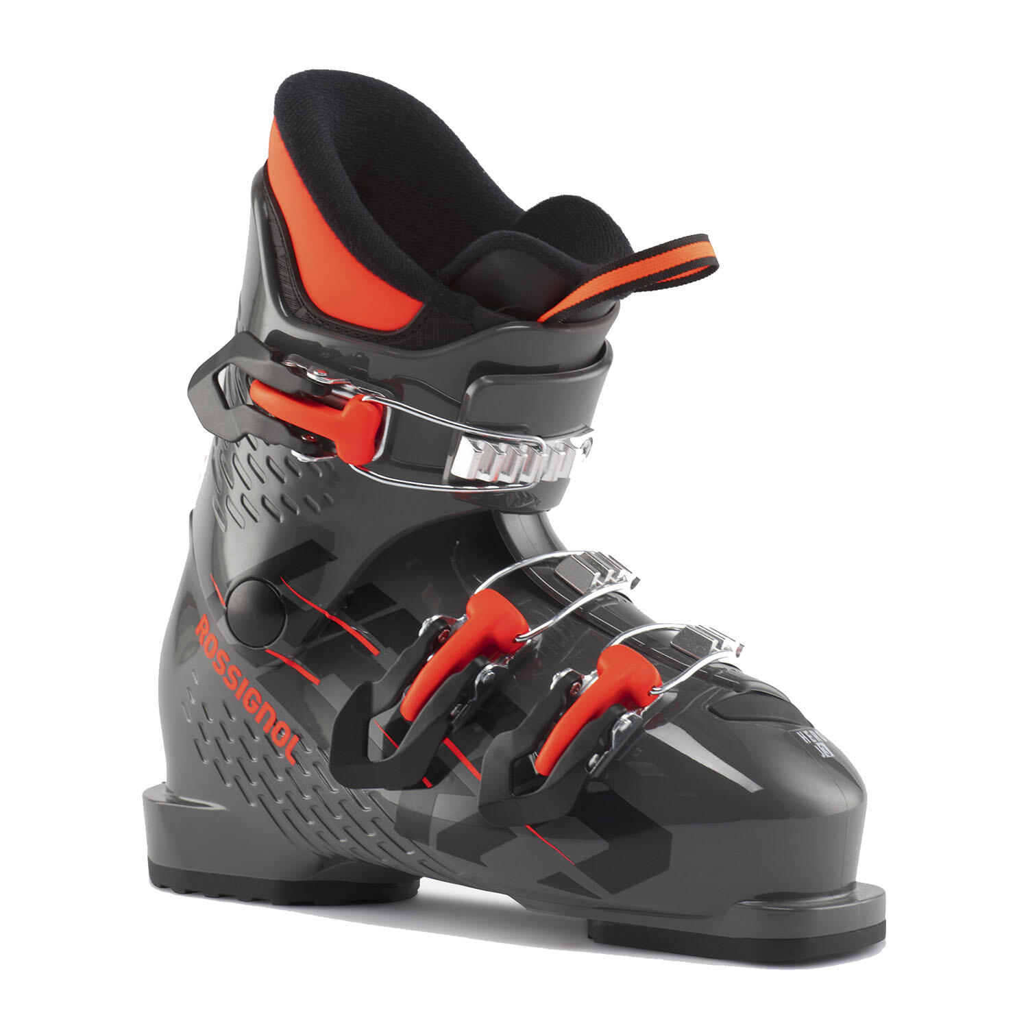 Rossignol Hero J3, buty narciarskie, juniorskie, czarny/czerwony