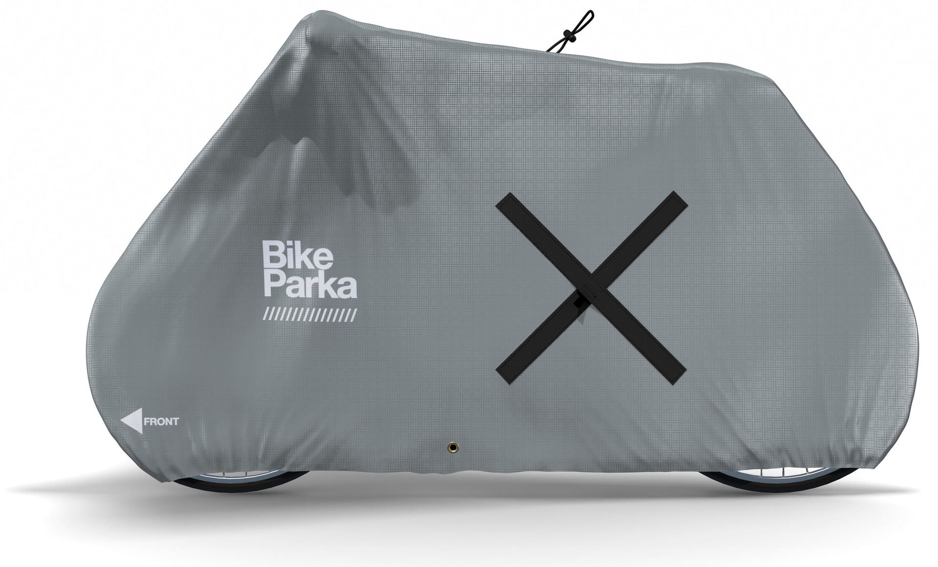 BikeParka BikeParka Urban Bike Cover, szary  2021 Kufry rowerowe i pokrowce FA003845013