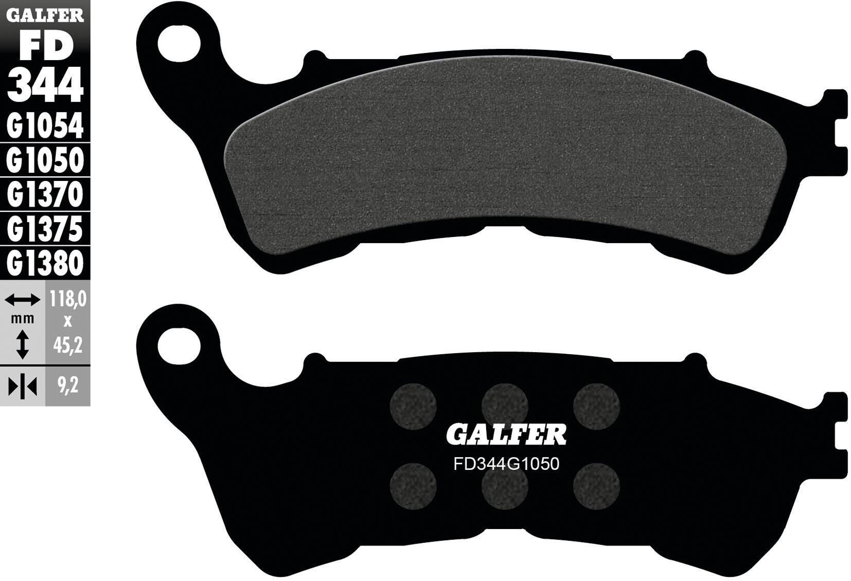 GALFER Galfer Fd344g1050 okładziny hamulcowe FD344G1050