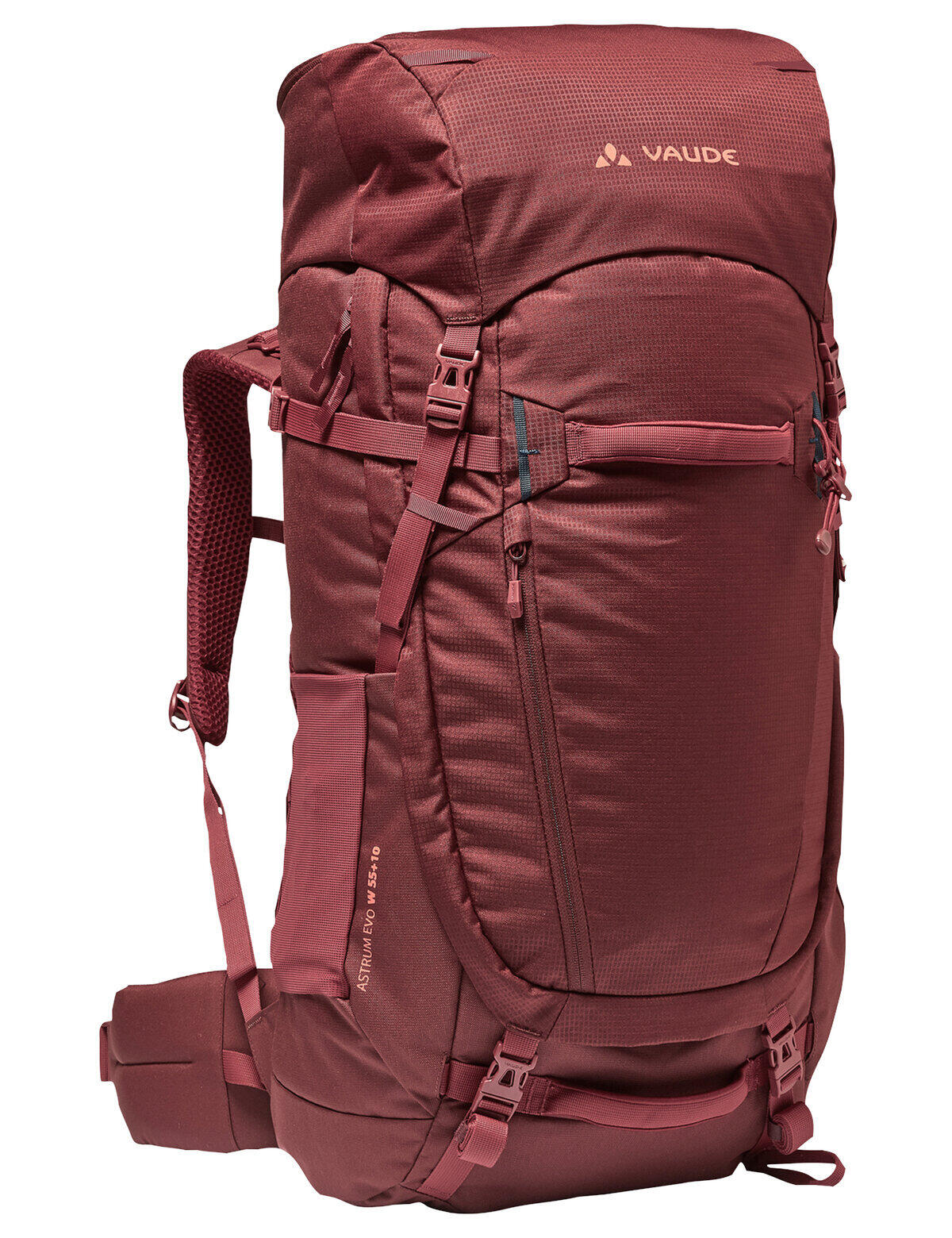 Vaude Astrum EVO 55+10 Backpack Women, czerwony 2022 Plecaki turystyczne 15948-261-O