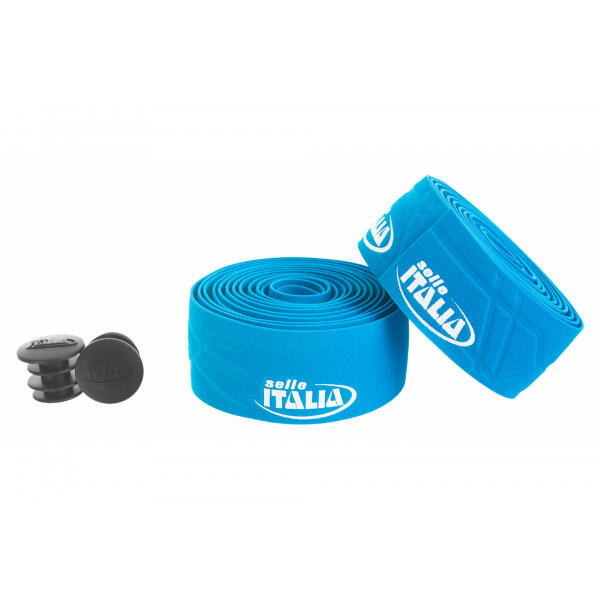 Selle Italia Smoothie Tape Granfondo Gel, 2.5 MM kierownica taśma, niebieski, niebieski 20I0000000000E14