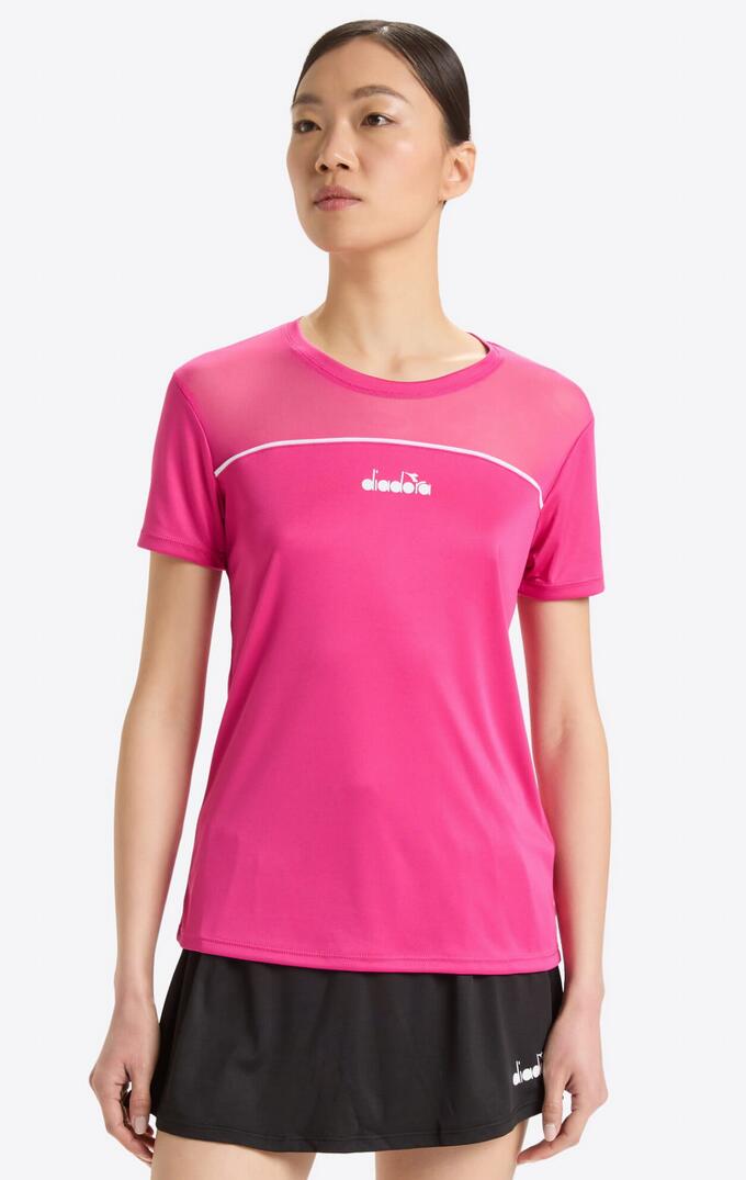Koszulka tenisowa damska Diadora L. SS Core T-Shirt