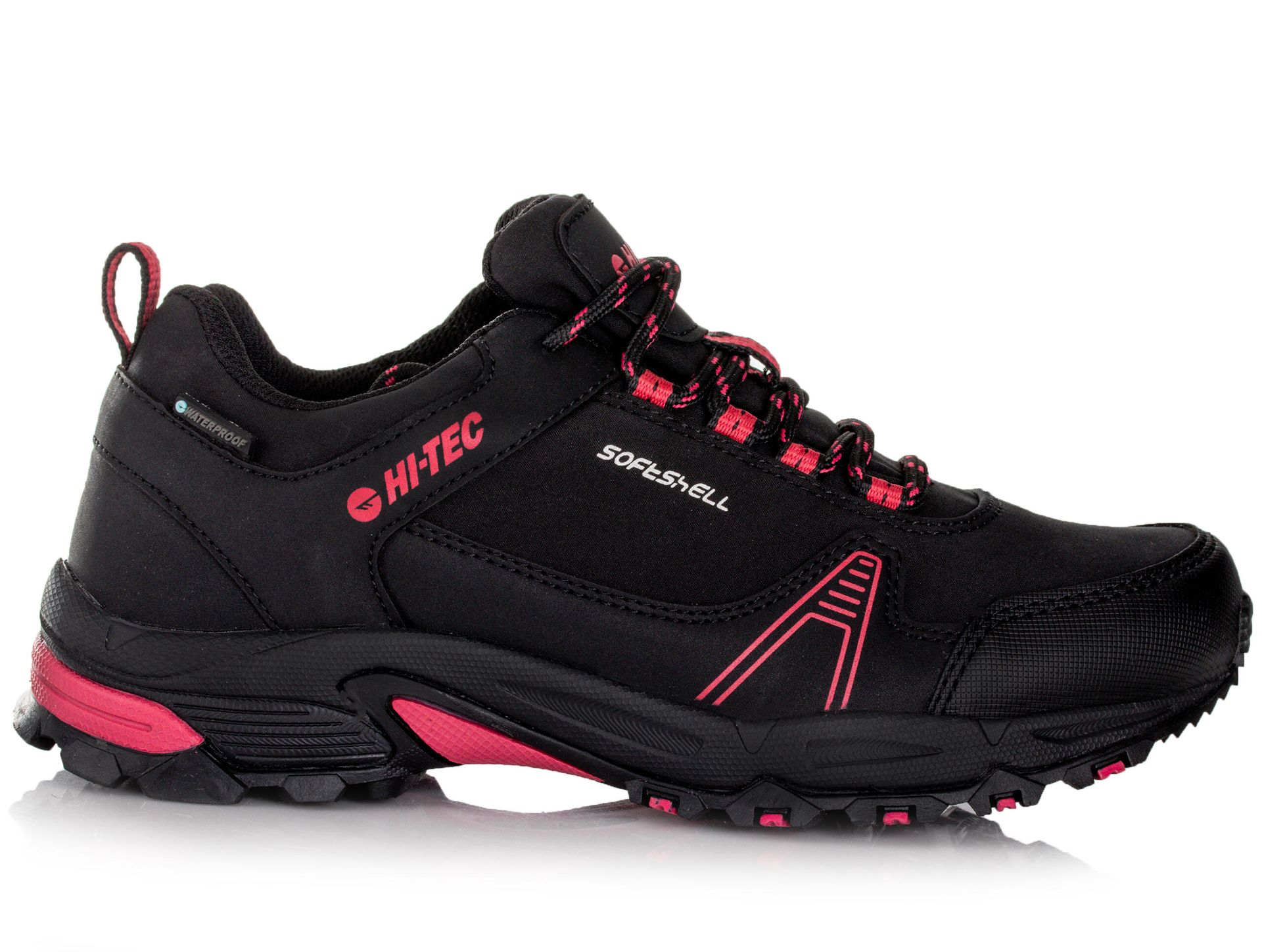 Hi-Tec Damskie Buty trekkingowe HAPITER LOW WP WO'S 46897-BLK/P RED