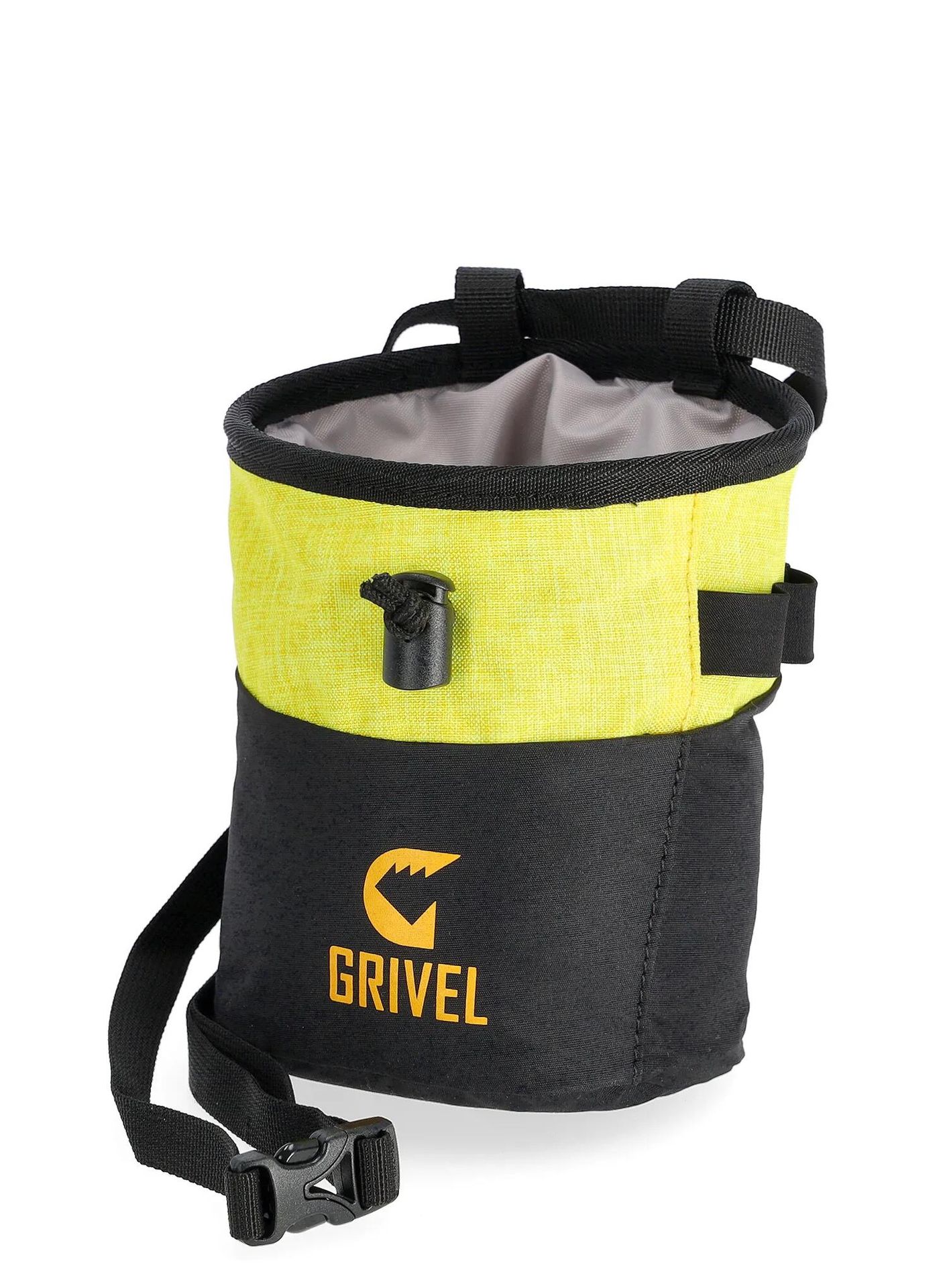 Woreczek na magnezję Grivel Chalk Bag Logo - black