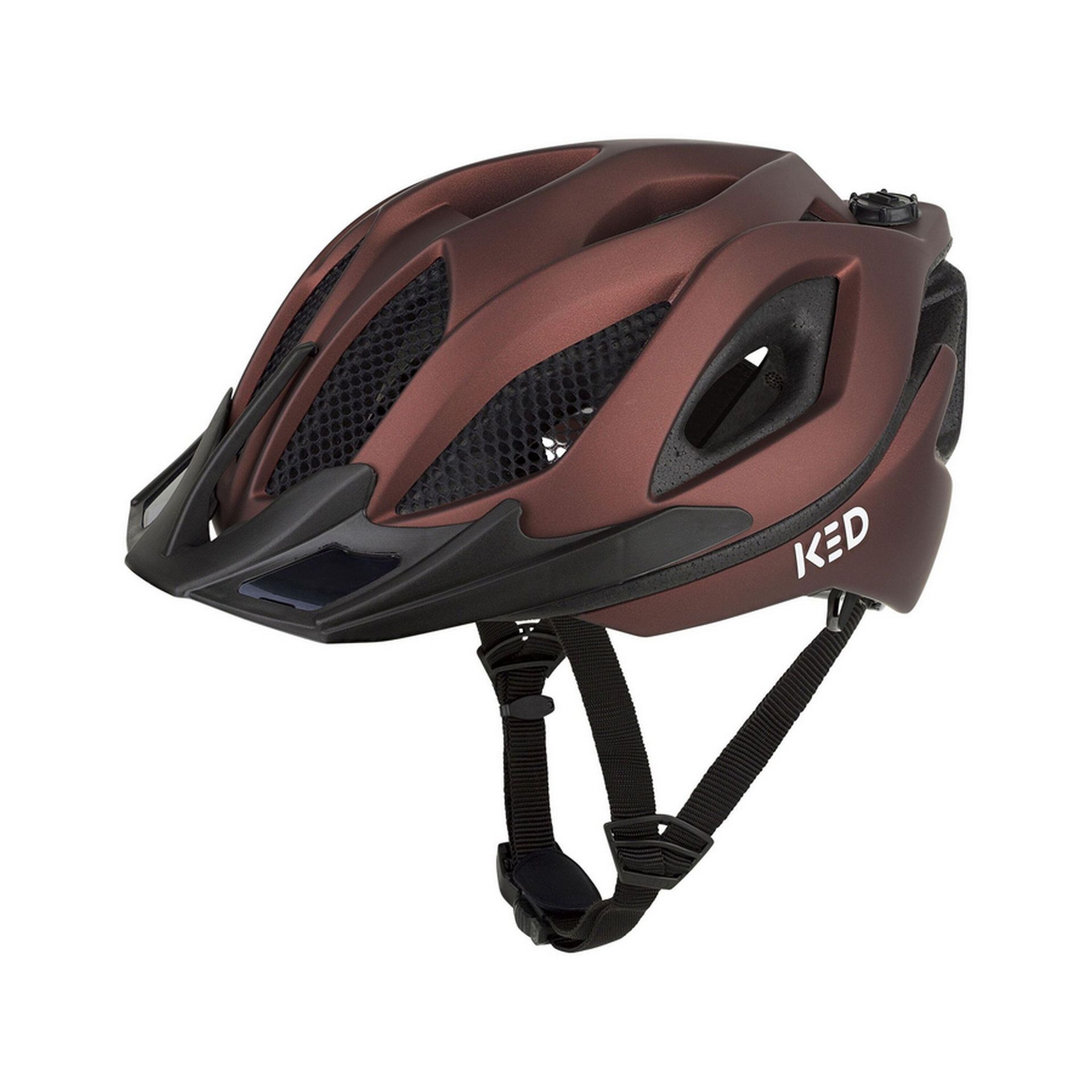 Kask rowerowy MTB SPIRI II TREND, brązowy