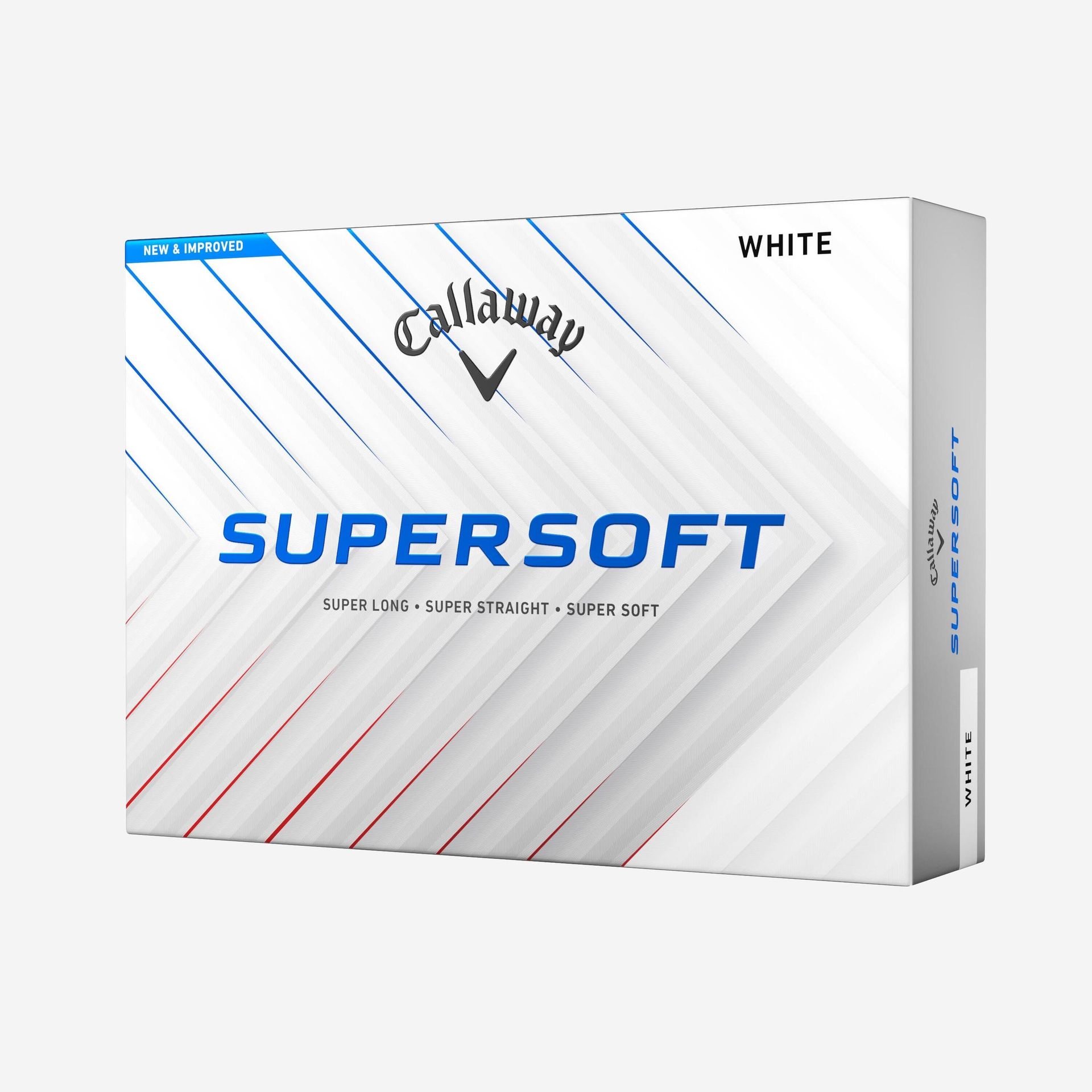 Piłki golfowe Callaway Supersoft 2025 Basic, 12, Supersoft