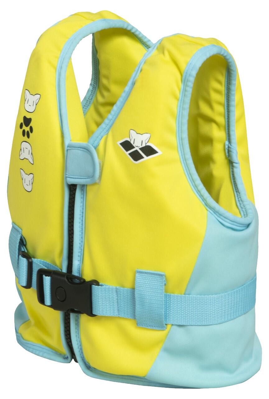 Arena Friends Swim Vest Kids, yellow 2-4Y 2021 Akcesoria do pływania 4018-310-2-4Y