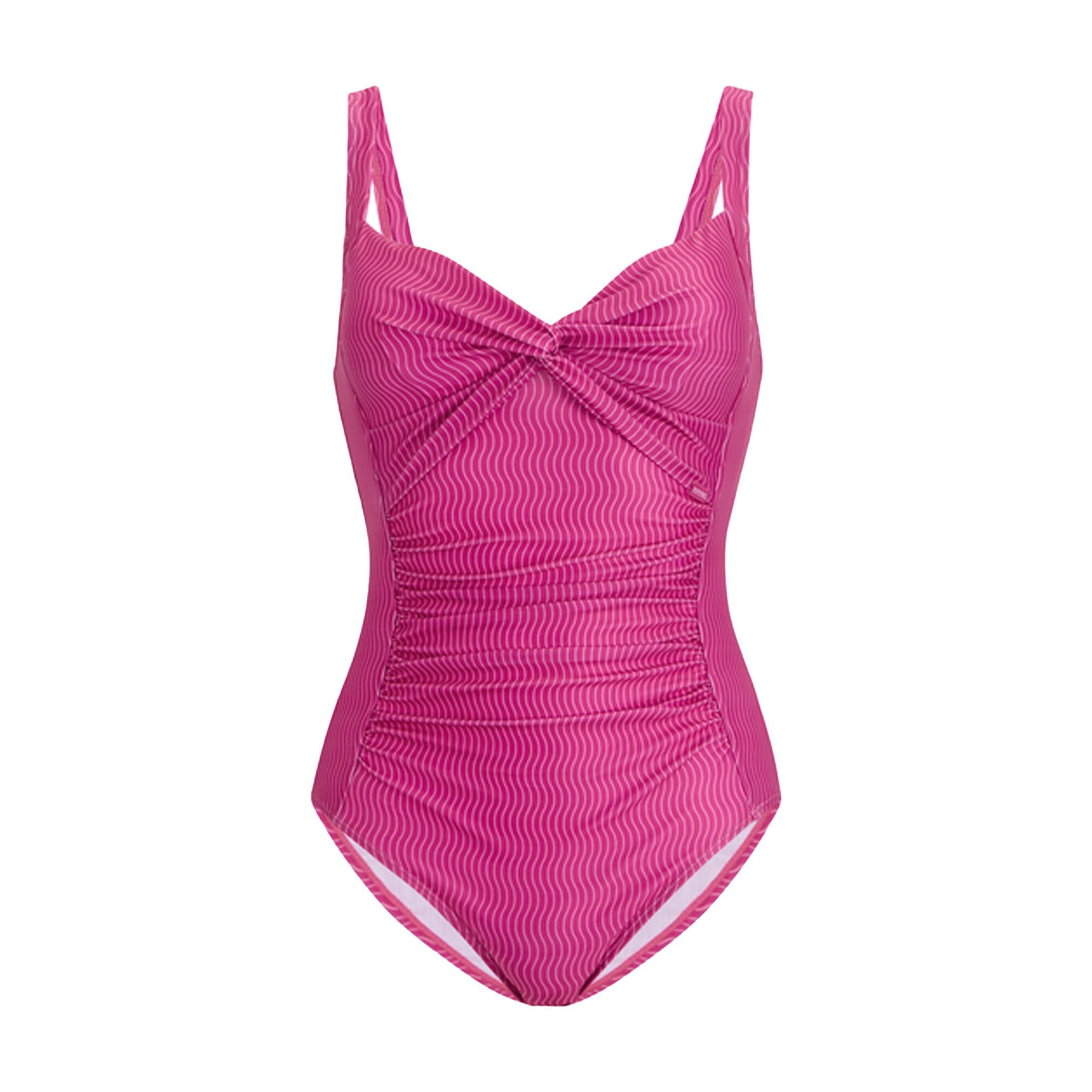Damski Jednoczęściowy Kostium Kąpielowy Sakari Retro Wave Tummy Control