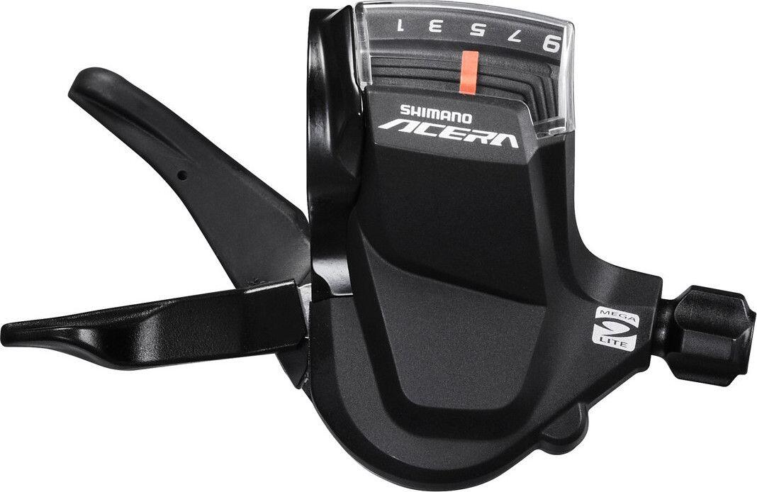 Shimano Shift Lever Right 3S w/OGD SL-M3000 Acera incl. Cables, czarny, UNI ESLM3000RA