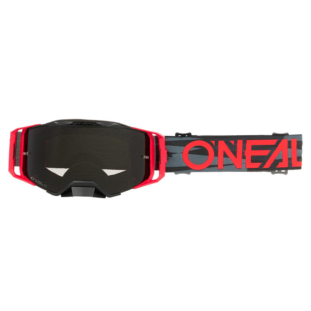 Gogle Cross O'Neal B-30 Lustrzanka Czarny/Czerwony