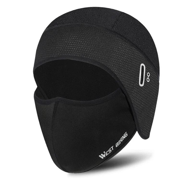 Czapka zimowa balaclava polarowa termiczna wiatroszczelna