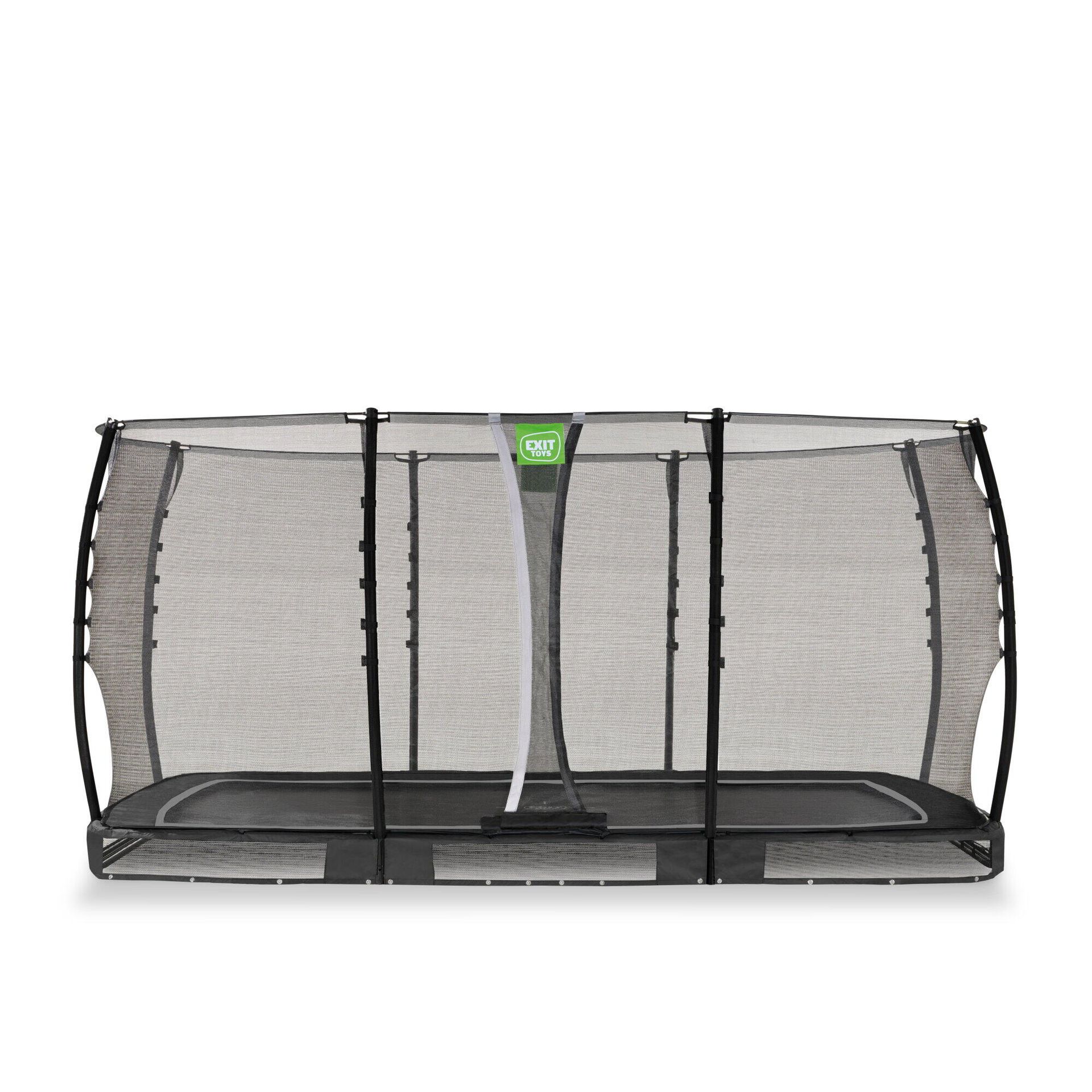 Exit Trampolina naziemna Allure Classic 244x427cm czarna