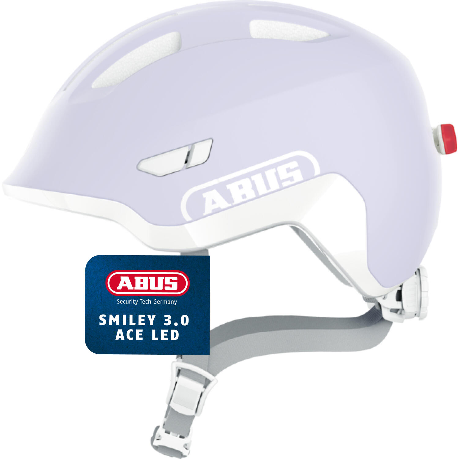 Kask rekreacyjny dla dzieci „Smiley 3.0 Ace LED”, fioletowy