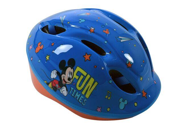 Kask rowerowy dla dzieci Mickey Mouse regulowany niebieski