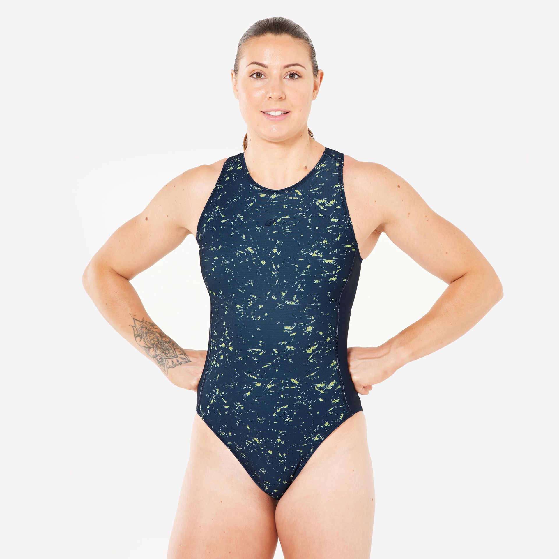 Strój jednoczęściowy do waterpolo damski Watko 500 All Vai