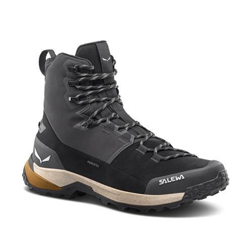 Męskie buty turystyczne Salewa Puez Winter Mid Ptx M Rozmiar butów (UE): 42,5 / Kolor: czarny