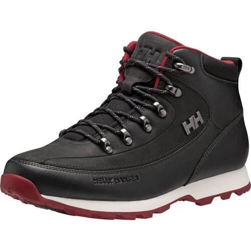 Buty trekkingowe męskie Helly Hansen The Forester Black/Red r. 46.5 10513-997