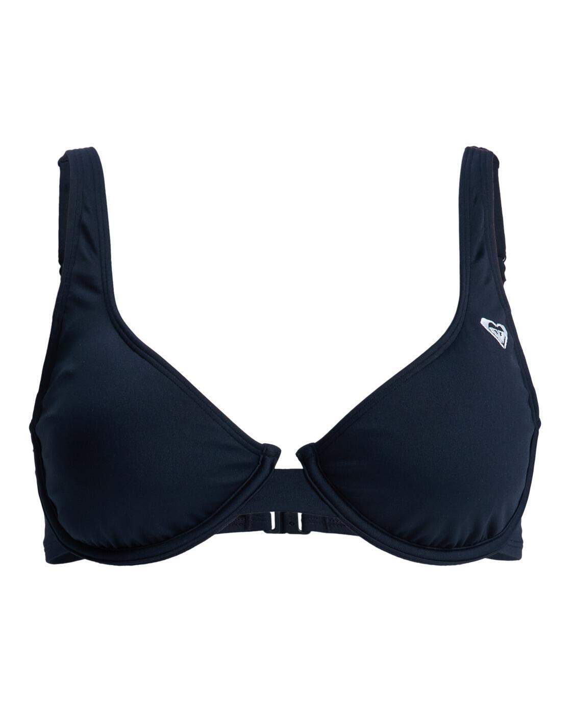 Stanik bikini dla Kobiety SOLID ESSENTIALS Czarny