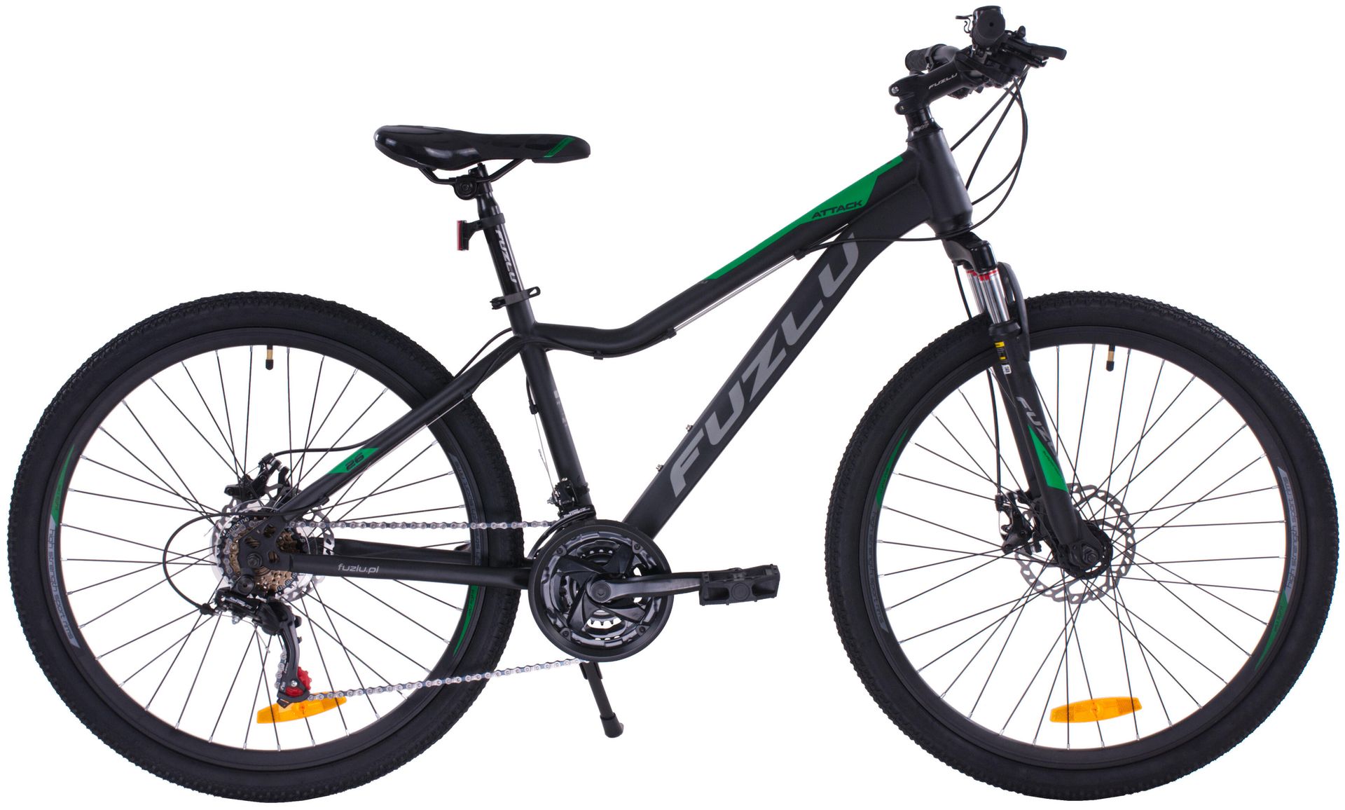 Rower górski Fuzlu Attack 26 stal (15