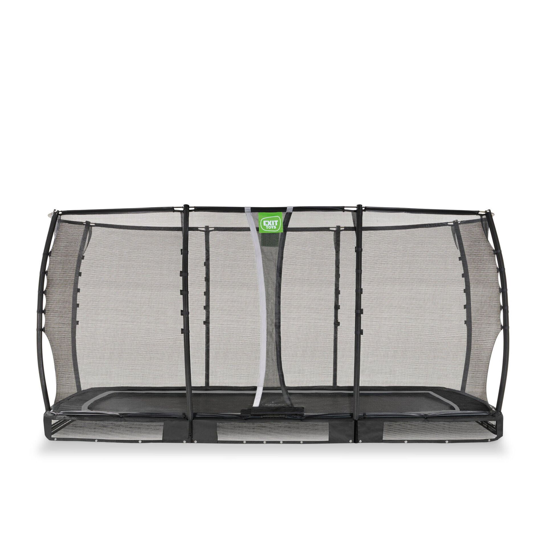 Exit Trampolina naziemna Allure Premium 244x427cm czarna