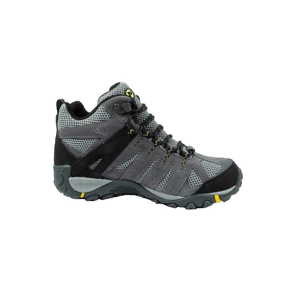Męskie buty trekkingowe Merrell Men Accentor 2 Vent Mid Wp Turbulence Grey - 44.5