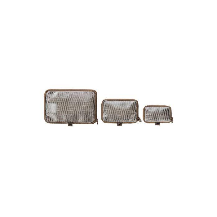 Torby do przechowywania Tasmanian Tiger Mesh Pouch Set VL - Coyote Brown
