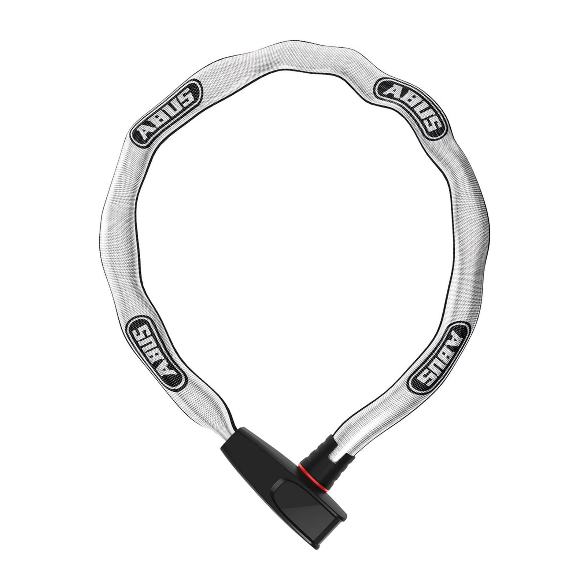 Abus Catena 6806K/85 Chain Lock, biały 85cm 2022 Zabezpieczenia rowerowe 69104