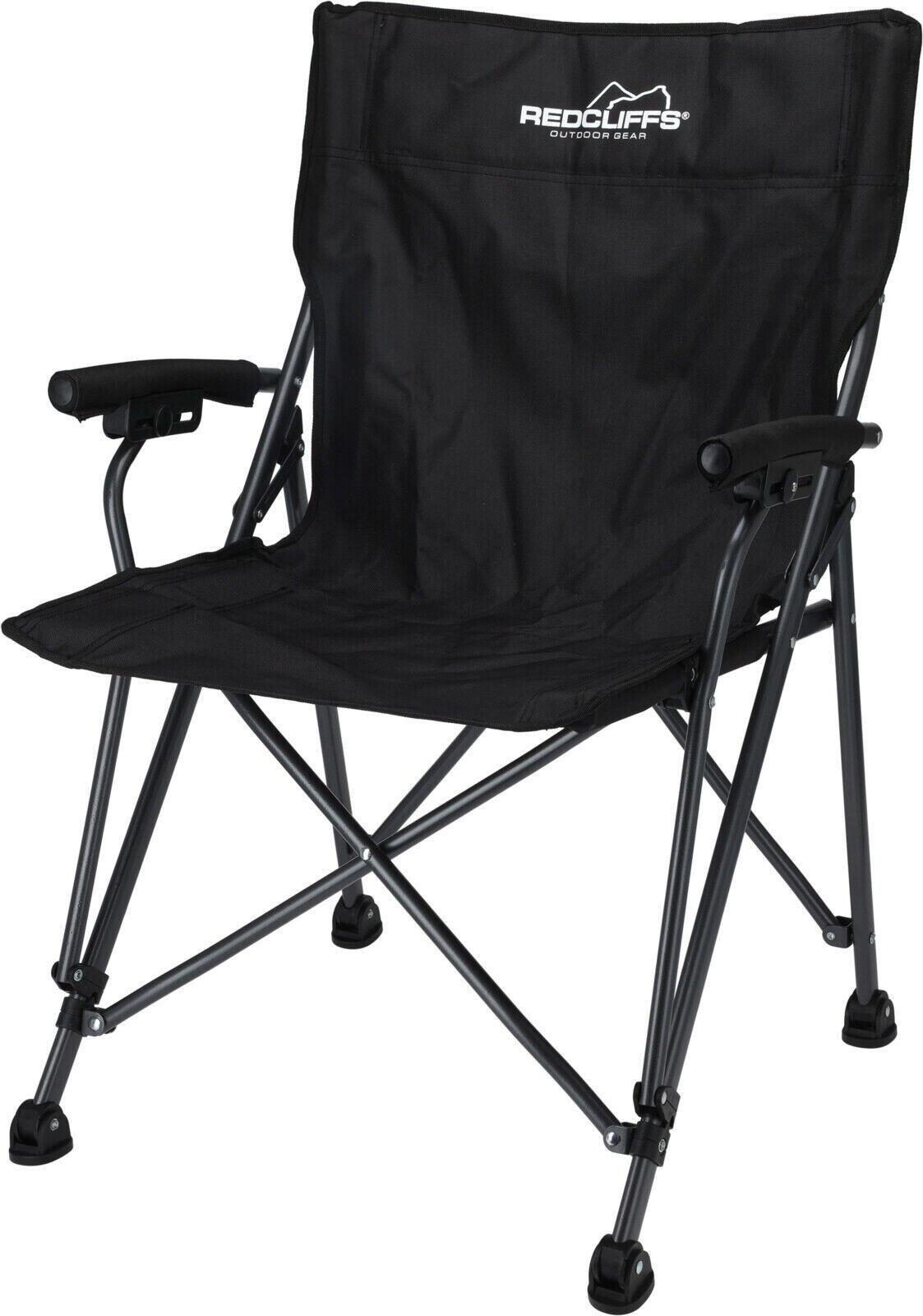 Krzesło turystyczne REDCLIFFS Deluxe Czarny