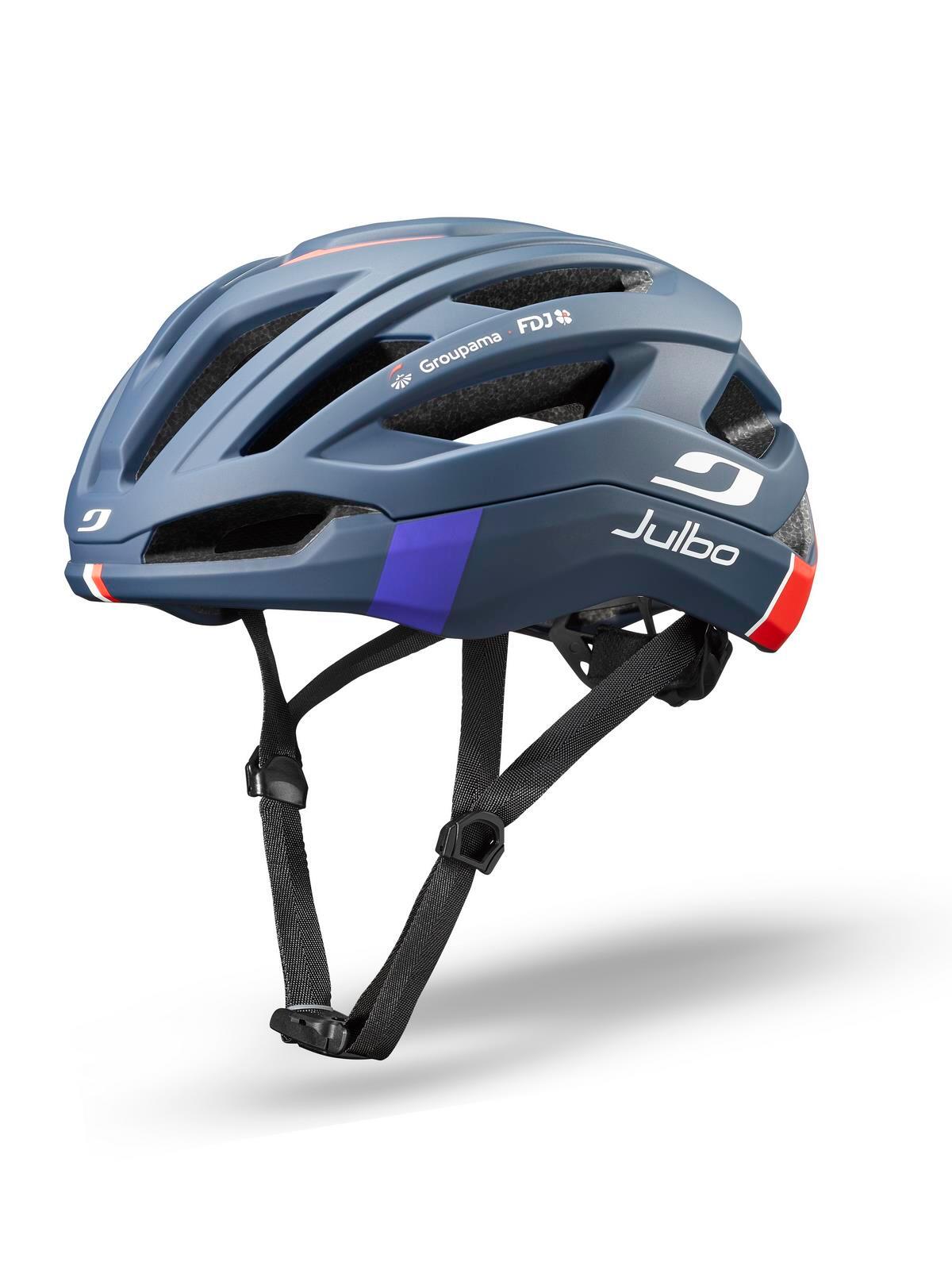 Kask rowerowy Julbo Fast Lane Groupama-FDJ - niebieski