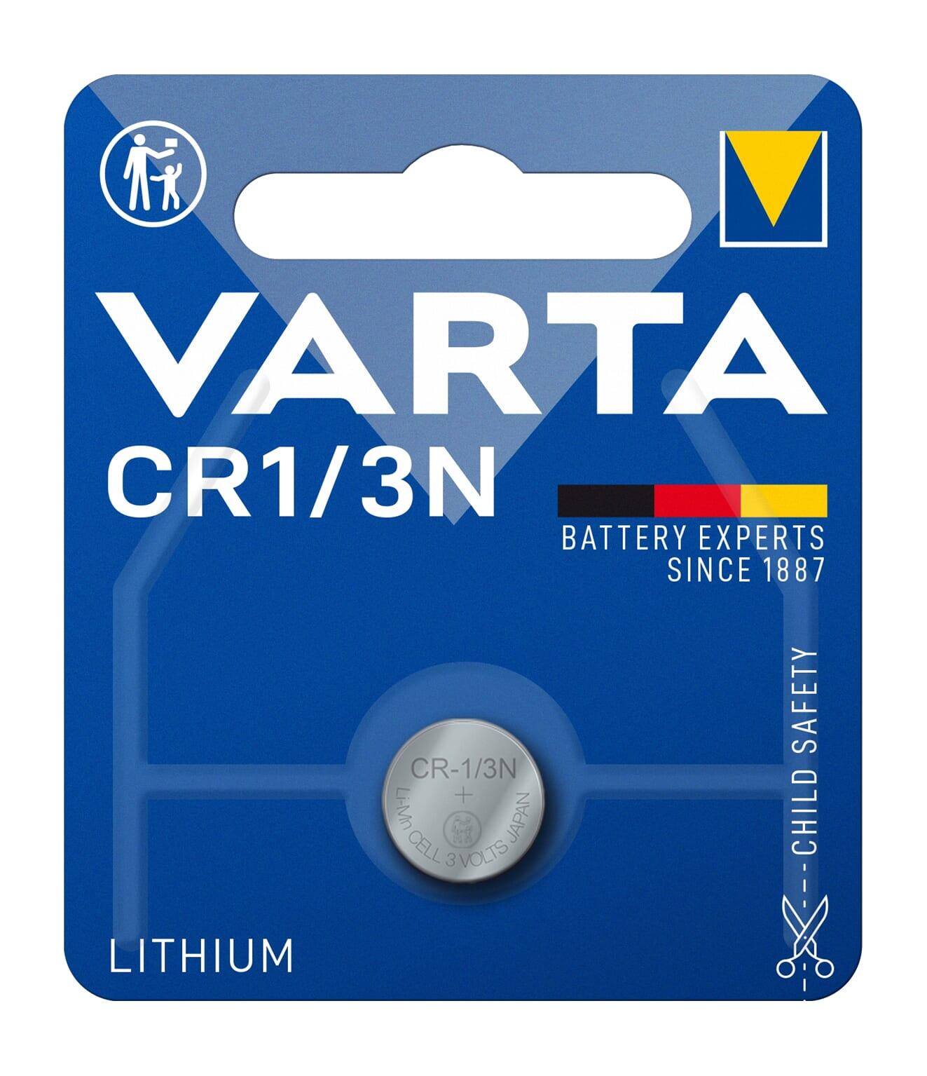 Varta bateria CR1/3N 2L76 2LR76 CR11108 DL1/3N K58L U2L76