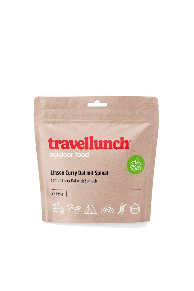 Travellunch Danie liofilizowane (67) Curry Dal z Soczewicą i Szpinakiem Vegan 1os.