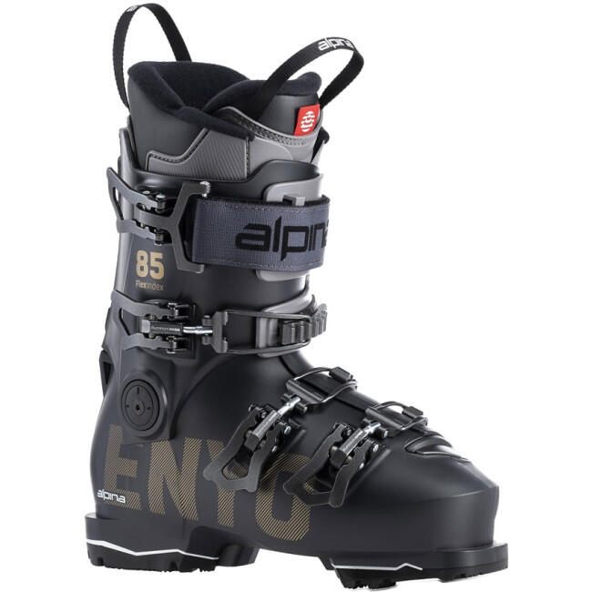 Buty narciarskie ALPINA Enyo 85, Czarny/Złoty, Damskie