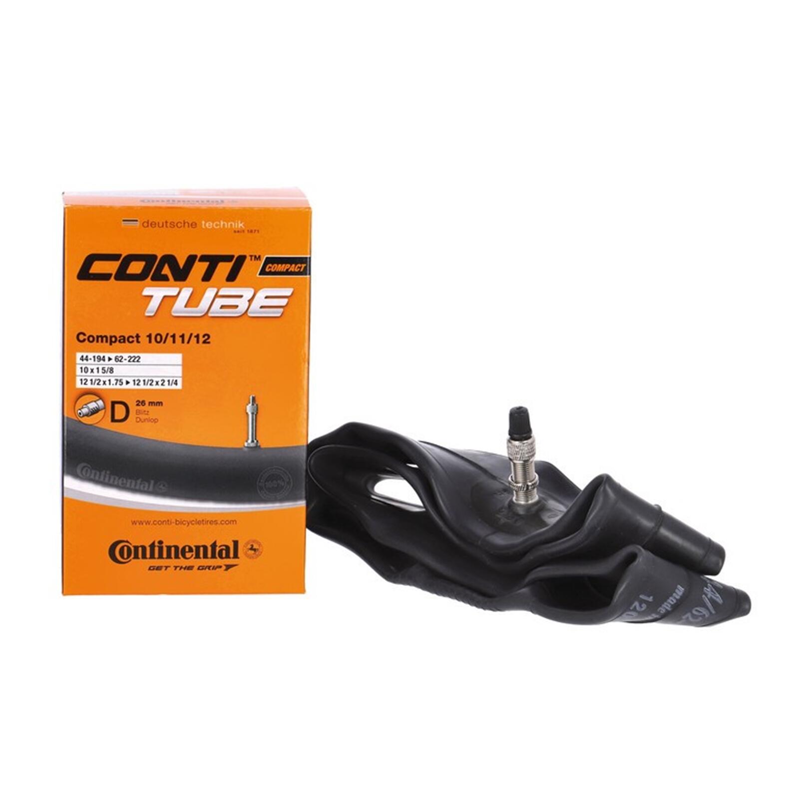 Continental wąż powietrza rower Compact 10/11/12, d26,5, 44/62 194/222, 181071 0181071