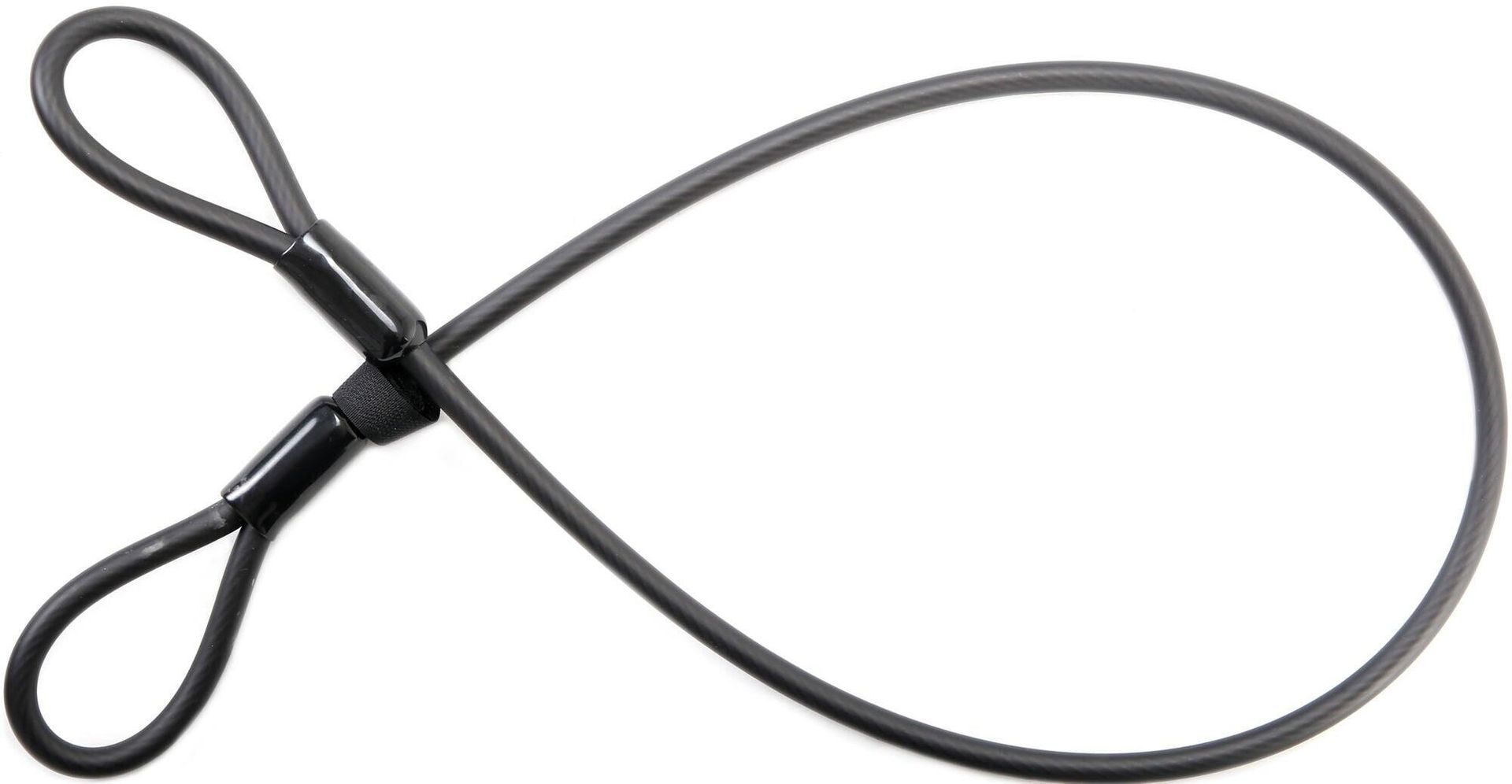 Kabel pętlowy CONTEC Powerloc 10 mm x 120 cm, czarny