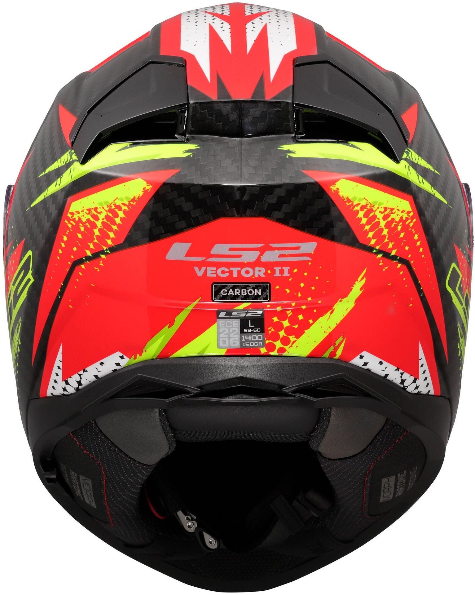 Kask Ls2 FF811 Vector II Tantic M Czerwono-Żółty
