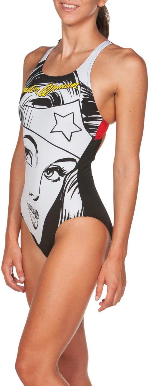 Strój kąpielowy damski jednoczęściowy treningowy Arena Wonder Woman